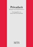 Cover des Sammelbandes "Privatheit. Strategien und Transformationen"